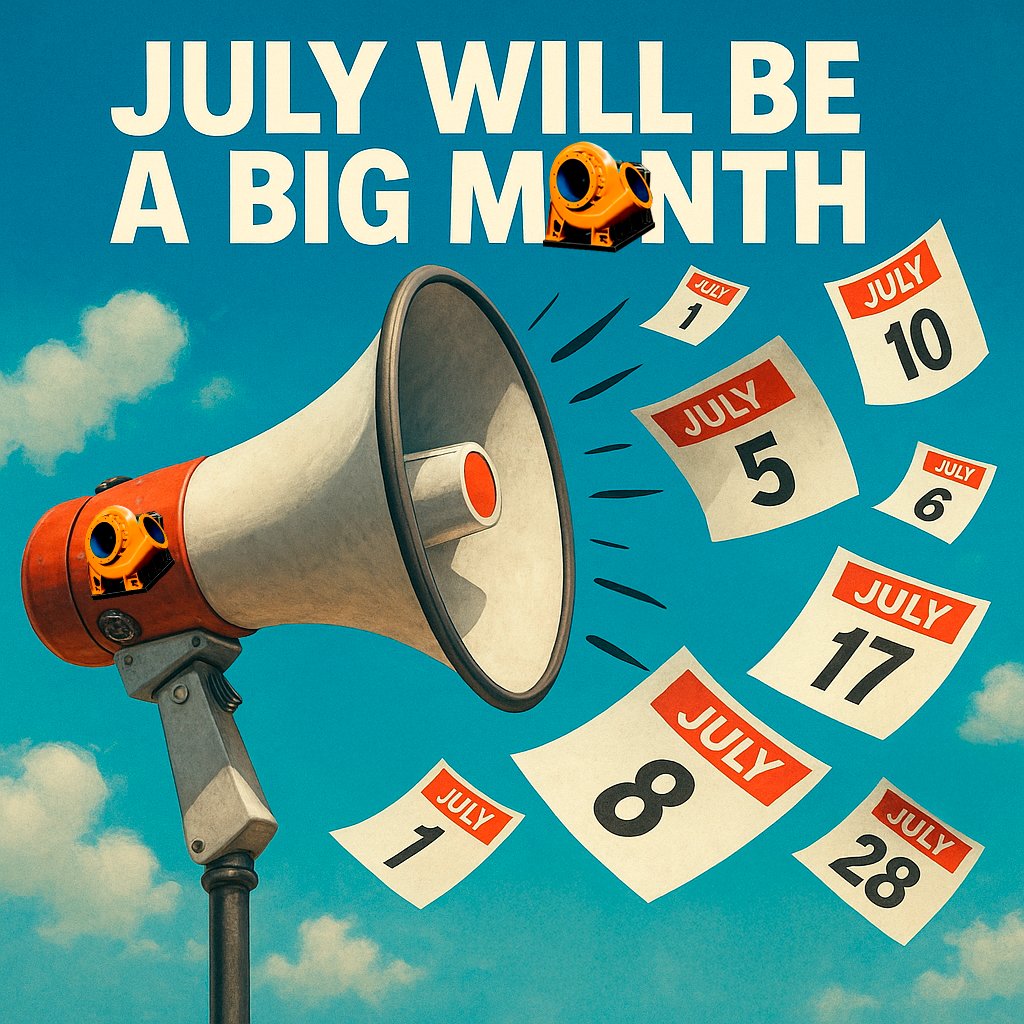 Crypto Czar David Sacks says  "July will be a big month." It's $PUMP coded.