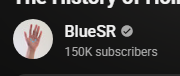 BlueGoesFast's tweet image. Thank you all for 150k subscribers!!!