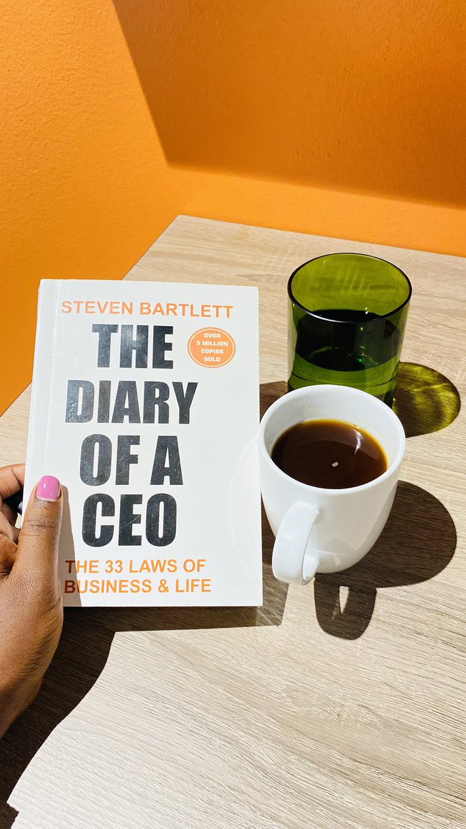 Jendacoffee's tweet image. Fellow entrepreneurs, this is a must have.
#TheDiaryOfACeo
33 laws of business and life.