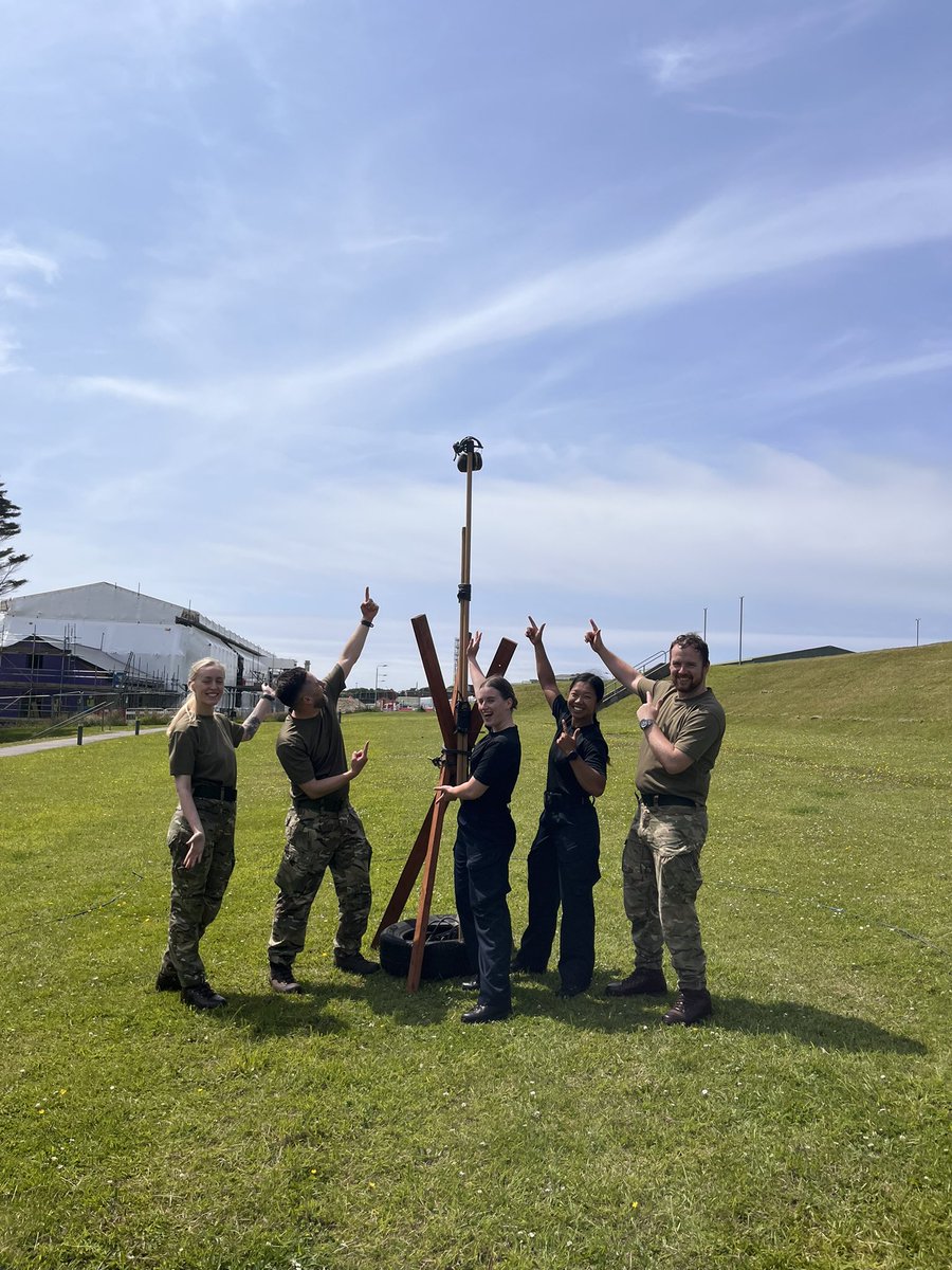 DMS_JHG_SW's tweet image. Some highlights from this year’s Exercise Kernow Trident, held at RAF St Mawgan!
The week included practical leadership tasks, AT, including surfing and coasteering, a refresher on defence writing skills, and an opportunity to refine navigation skills on a coastal walk🌊☀️