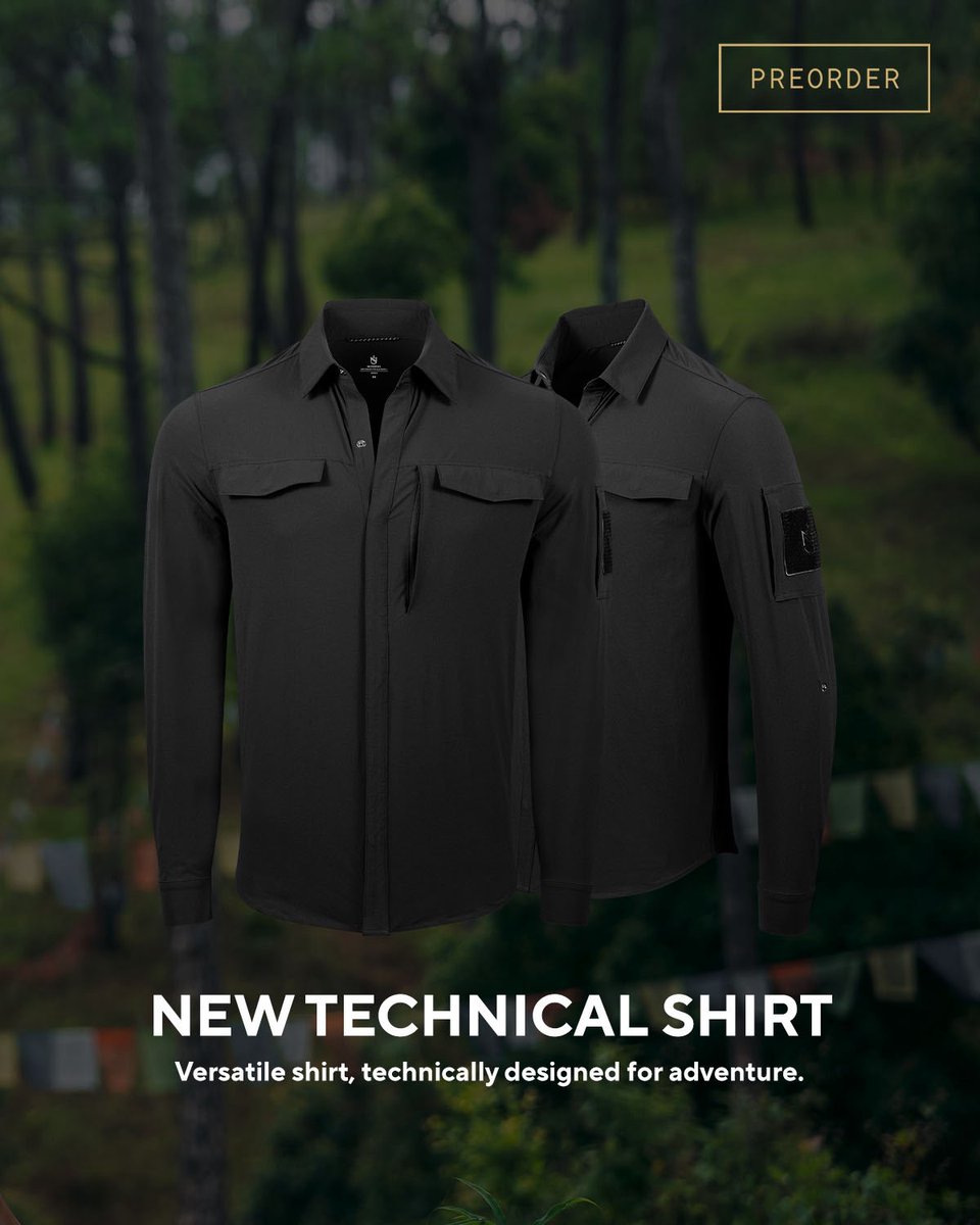 nimsdaistore's tweet photo. Available to pre order now! Our new Nimsdai Store adventure-wear is here.
Designed for adventure, Built to last, From technical shirts to gilets, fleeces, Merino wool baselayers and more.
Available now at https://t.co/wSUcR7Eilf
#NimsdaiStore #AW25 #TechnicalGear #NimsdaiStore #DefinedByTheElements #BuiltForTheBold #Expedition #Nimsdai #BaseLayerReady #TechnicalGear #ExpeditionGear #HikingCulture #ExploreMore #ColdWeatherKit #AdventureReady #NimsdaiTested