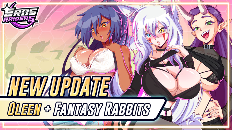 ErosRaiders's tweet photo. The Fantasy Rabbits arrive to wrap up the month!
Collect shards for the entire team and progress in Oleen's Legendary Event!!!

PLAY NOW➡️https://t.co/I9Vh9wTQcm

#waifu #hentai #anime #animegirls #playroom #hentaianime #hentaiِart #videogame #hentaigame https://t.co/a8MkMaJ6yt