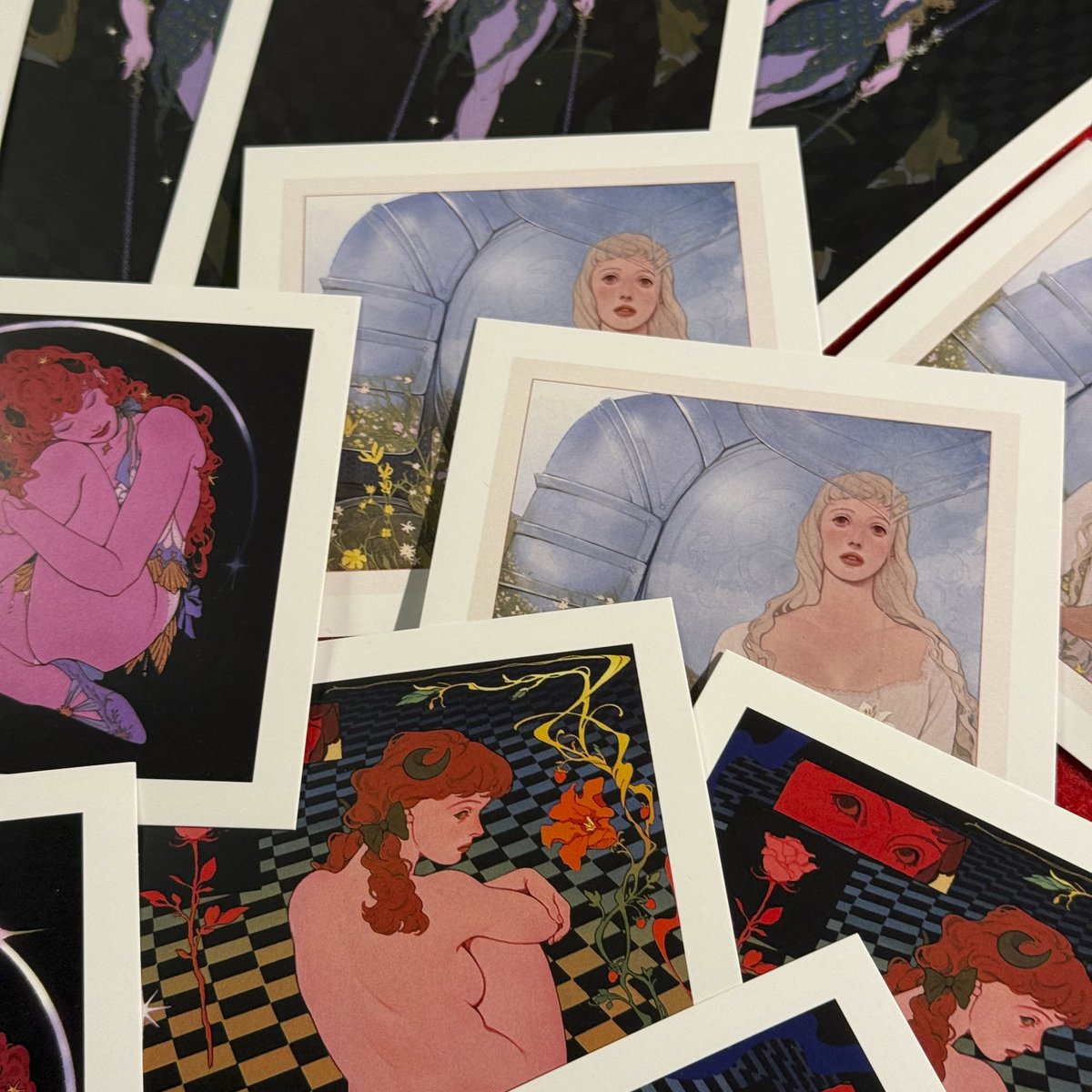 yec_yourz's tweet image. New products in stock PRINTS AND POSTERS. Also changed the price of Tarot deck, it will be the last deck with holography, all details in the product description
forms.gle/dVEHmyV3K6XDYt…
yecyourzmerch.carrd.co
i take a long time to reply now, but don't worry