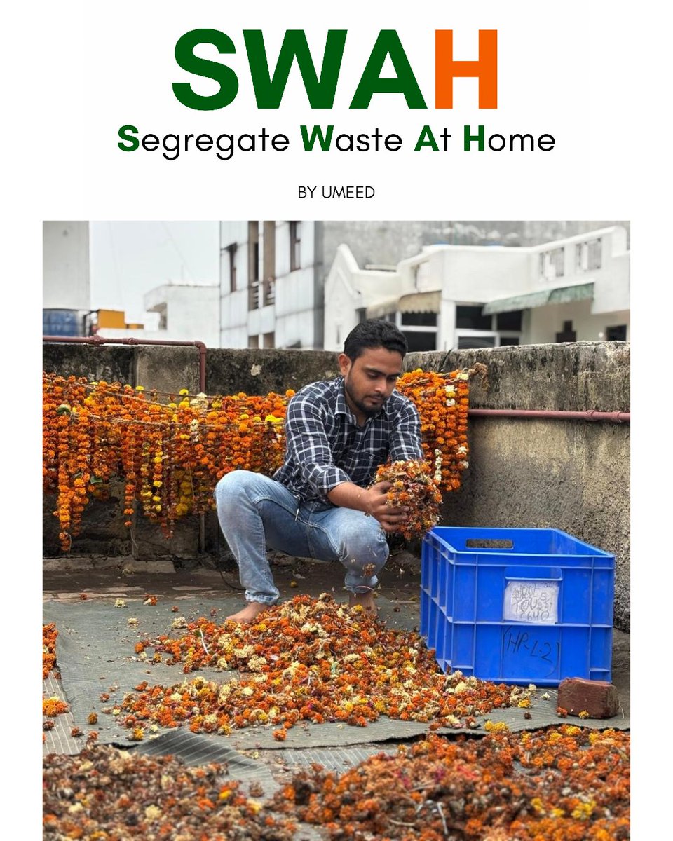 SwahUmeed's tweet photo. A small act of faith, now a part of bigger change๐โจ
#Swah #umeedfoundation #SustainableFuture #CleanIndia https://t.co/Nu2dJHFDxy