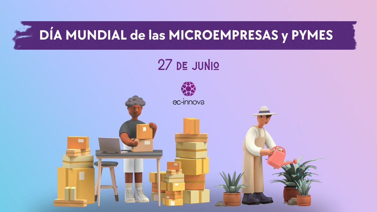 🌍 Hoy es el Día de las #Microempresas y #PYMES y en #ECINNOVA celebramos ser parte de este motor que impulsa empleo, la innovación y el desarrollo ¡Gracias por crecer con nosotros! 🤗

#DíaDeLasMIPYMES #micropymes #Innovación