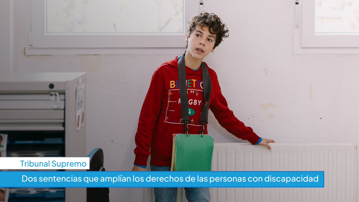 Dos importantes sentencias del TS amplían los derechos de las personas con #discapacidad y sus familias:
➡️ El dinero que pagan las personas grandes dependientes por servicios públicos de atención a #dependencia es un impuesto y debe regularse en una ley: autismo.org.es/actualidad/not…