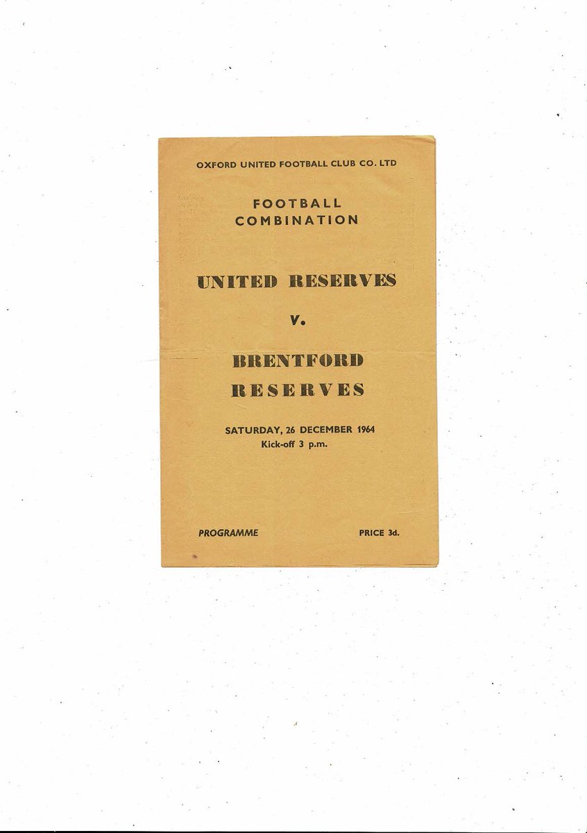 BobsFootballProgrammes (@bobsprogrammes) on Twitter photo 1964/65 Oxford United v Brentford Football Combination Programme
£4 + Postage
Now available @ bobsprogs.com
<a href="/OUFCOfficial/">Oxford United</a> <a href="/OxfordUtdForum/">Oxford United Forum</a> <a href="/OxfordUtdFC/">Oxford Utd FC</a> <a href="/OxfordUtd_News/">OxfordUtd_News</a> <a href="/BrentfordFC/">Brentford FC</a> <a href="/Brentford_FL/">Brentford FC News</a> <a href="/BrentfordFCChat/">Brentford FC Chat</a> <a href="/Beesotted/">Beesotted Brentford</a> <a href="/BrentfordHive/">The Brentford Hive</a> 1964/65 Oxford United v Brentford Football Combination Programme
£4 + Postage
Now available @ bobsprogs.com
<a href="/OUFCOfficial/">Oxford United</a> <a href="/OxfordUtdForum/">Oxford United Forum</a> <a href="/OxfordUtdFC/">Oxford Utd FC</a> <a href="/OxfordUtd_News/">OxfordUtd_News</a> <a href="/BrentfordFC/">Brentford FC</a> <a href="/Brentford_FL/">Brentford FC News</a> <a href="/BrentfordFCChat/">Brentford FC Chat</a> <a href="/Beesotted/">Beesotted Brentford</a> <a href="/BrentfordHive/">The Brentford Hive</a>