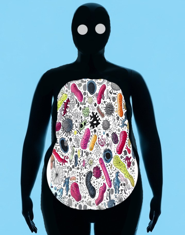 #Human #microorganisms #Philosophy 

"Humans are, after all,
　　 just vessels for countless microbes.
    And they don't pay rent ! "
