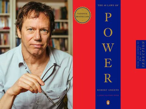 mustufa4socials's tweet image. The man who decoded human nature.

Robert Greene.

He wrote a book so powerful it got banned in U.S. prisons.

People became more influential, persuaded leaders and controlled any room they walked into.

Here are 5 of the best laws from The 48 Laws of Power: 🧵