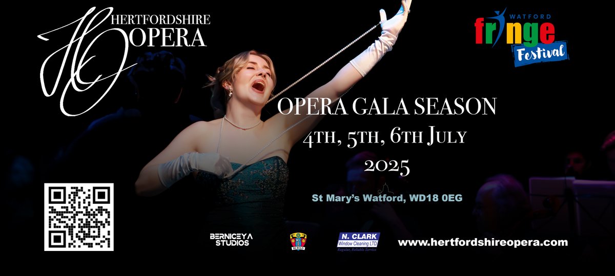 🎭 Opera comes to Watford! Enjoy 3 dazzling nights of world-class performances at St. Mary’s Church as part of <a href="/WatFringe/">WatFringe</a> 

📅 4–6 July 2025
🎟️ watfringe.co.uk/opera-gala-eve…