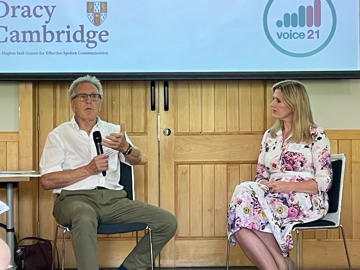 Voice 21 Oracy (@voice21oracy) on Twitter photo 🌟 We're so excited to kick off our second annual conference on Excellence in Oracy Education 🌟
Here are Prof. Neil Mercer and <a href="/klparadine/">Kate Paradine</a> discussing the issues facing oracy and their hopes for the future in where every child has access to a high-quality oracy education 🗣️ 🌟 We're so excited to kick off our second annual conference on Excellence in Oracy Education 🌟
Here are Prof. Neil Mercer and <a href="/klparadine/">Kate Paradine</a> discussing the issues facing oracy and their hopes for the future in where every child has access to a high-quality oracy education 🗣️