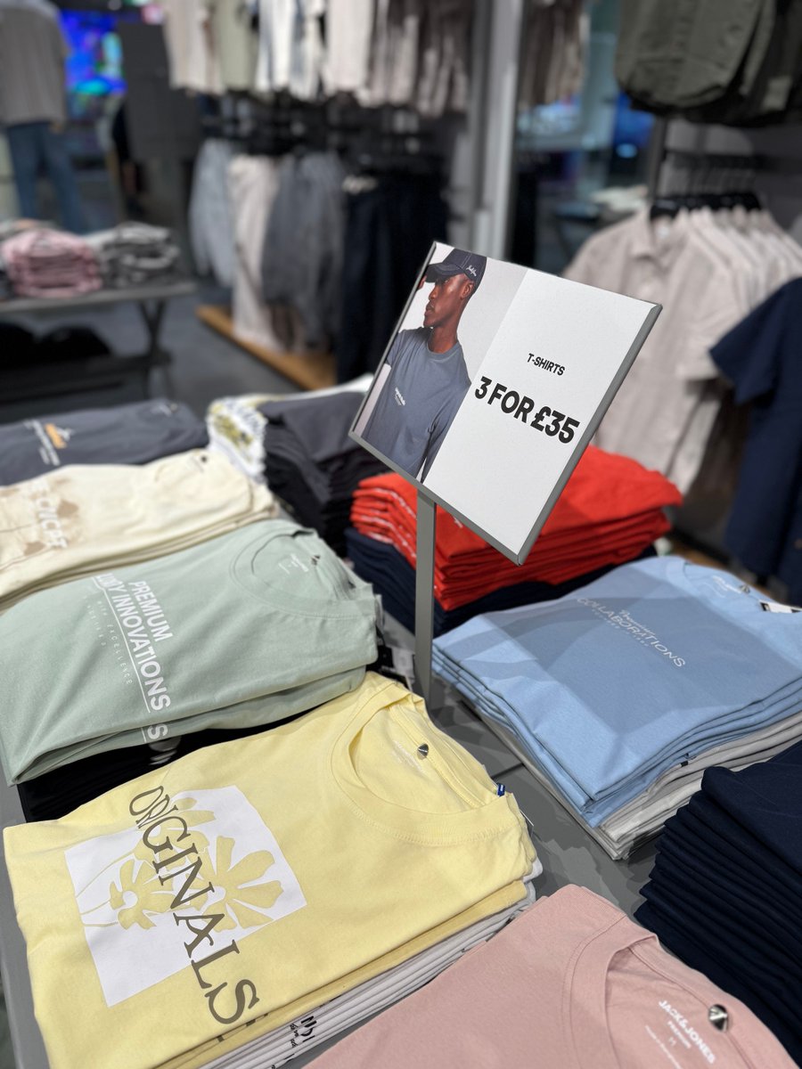 Why pick one when you can grab three? 3 for £35, forever and always. 💁‍♂️ 

Shop at Jack &amp; Jones💙