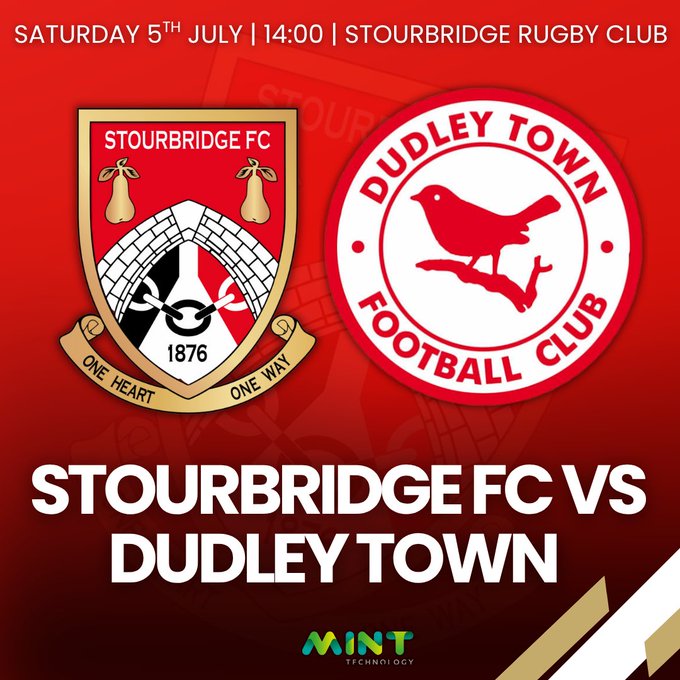 GROUNDHOPPER FIXTURE  

A programme will be produced for this game. If you are planning to attend please reply to this tweet by Wednesday to reserve your programme so that <a href="/StourbridgeFC/">Stourbridge FC</a> know how many programmes to produce

<a href="/NonLeagueFix/">NonLeagueFixtures</a> <a href="/NonLeagueCrowd/">Non League Crowds</a> <a href="/footballtrav/">Enjoy non-league with The Football Traveller</a> <a href="/fcbusiness/">fcbusiness Magazine</a>