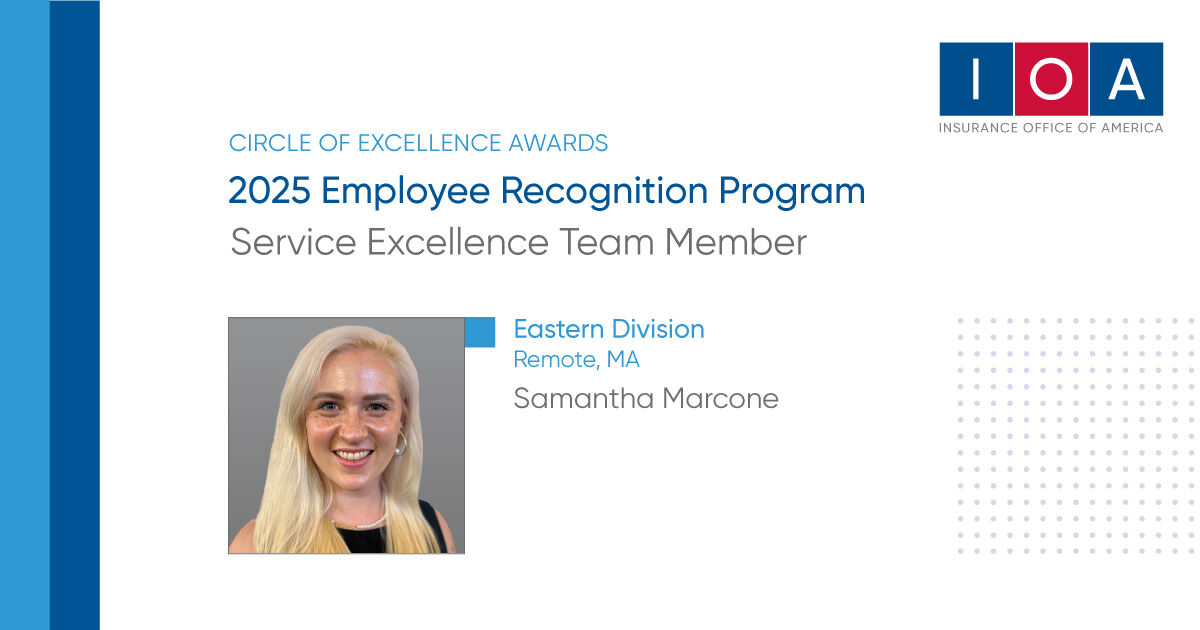 Congratulations are in order for Samantha Marcone, who has been named as our 2025 Service Excellence Team Member! Leading with integrity, passion, and purpose, Samantha has made herself an invaluable member of our team. Great job! #IOAUSA
