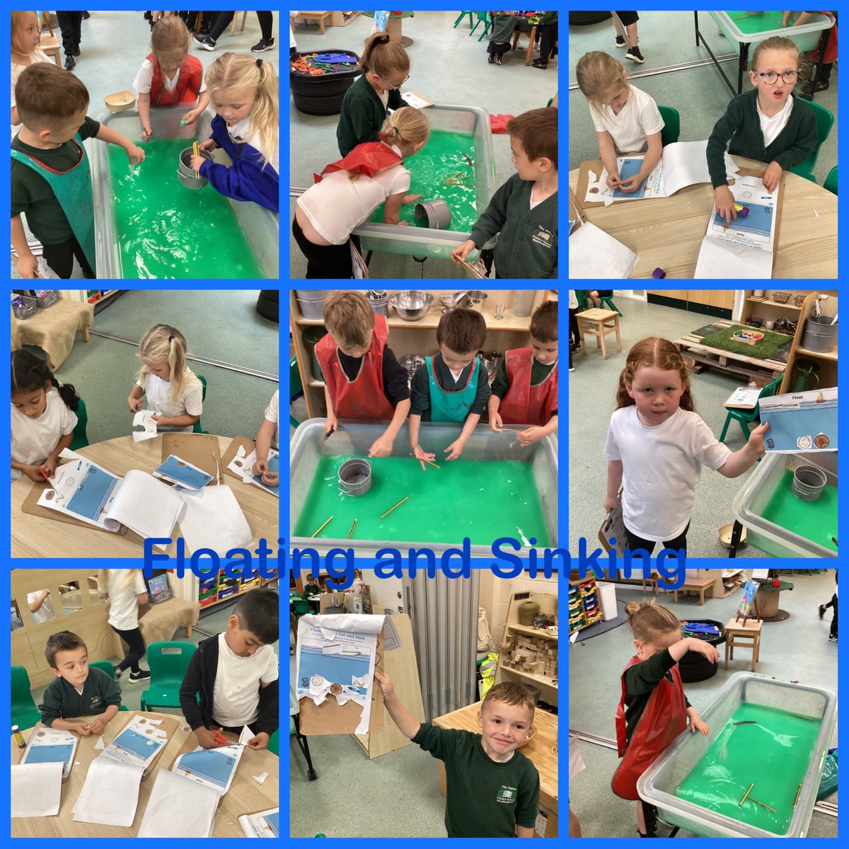 GatesPenguins's tweet image. We have been exploring floating and sinking this week, thinking about how we could help the Billy Goat Gruff’s get across the water! #thegateseyfs #thegtaesscience