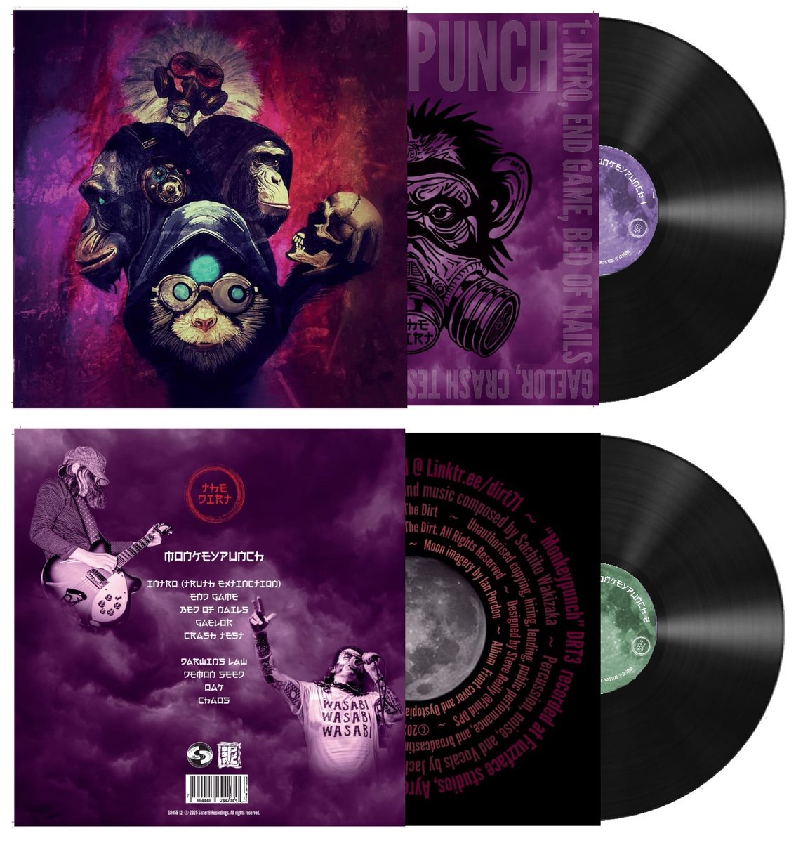 The Dirt (and bits of Leon) (@leon_pig) on Twitter photo 5 weeks to launch
unleash the "Monkeypunch"
kick it off with a gig at Puzzle Hall Community Pub its PAYF
Album is available for preorder.
Secure a copy released with sister 9 by going to the following links-
Vinyl - sister9.bandcamp.com/album/monkey-p…
CD -
thedirt71.bandcamp.com/album/monkeypu… 5 weeks to launch
unleash the "Monkeypunch"
kick it off with a gig at Puzzle Hall Community Pub its PAYF
Album is available for preorder.
Secure a copy released with sister 9 by going to the following links-
Vinyl - sister9.bandcamp.com/album/monkey-p…
CD -
thedirt71.bandcamp.com/album/monkeypu…