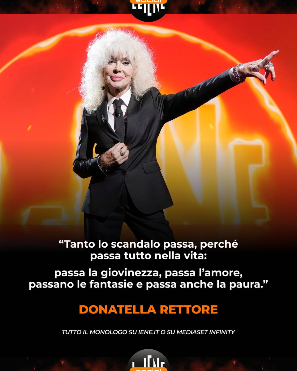 Un estratto del monologo di Donatella Rettore a #LeIene

Ascolta tutto il monologo 👇
iene.mediaset.it/video/il-monol…