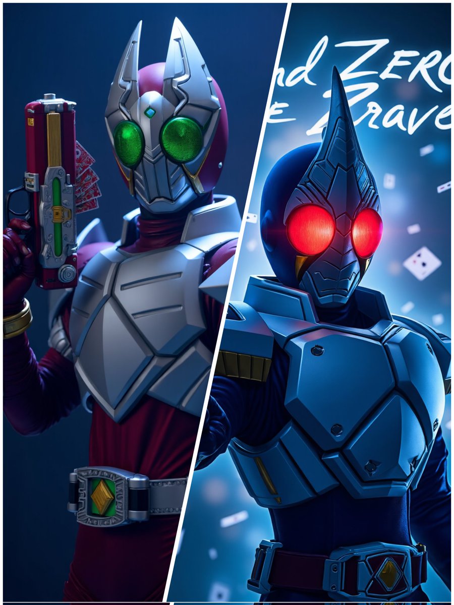 leetraman3's tweet image. round zero~blade brave
使用flux制作了一些假面骑士blade和garren的图片🥳
#kamenrider #仮面ライダー剣 #aigc