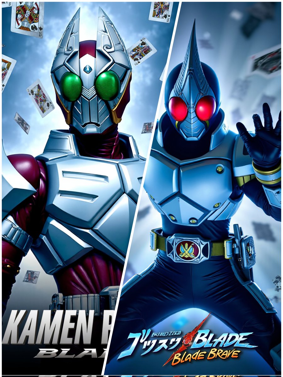 leetraman3's tweet image. round zero~blade brave
使用flux制作了一些假面骑士blade和garren的图片🥳
#kamenrider #仮面ライダー剣 #aigc