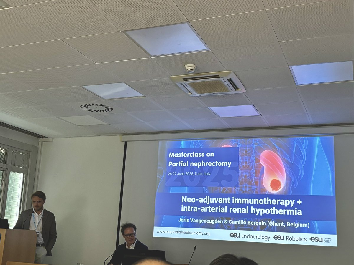 Camille Berquin (@camilleberquin) on Twitter photo Spent two super interesting days in Turin for the EAU Masterclass on Partial Nephrectomies 👩⚕️🇮🇹 great organization by <a href="/PorpigliaF/">Porpiglia Francesco</a> & <a href="/danieleamparore/">Daniele Amparore</a>, and very proud to see <a href="/VangeneugdenJ/">Joris Vangeneugden</a> present a challenging RAPN case from <a href="/uzgent/">UZ Gent</a>! Spent two super interesting days in Turin for the EAU Masterclass on Partial Nephrectomies 👩⚕️🇮🇹 great organization by <a href="/PorpigliaF/">Porpiglia Francesco</a> & <a href="/danieleamparore/">Daniele Amparore</a>, and very proud to see <a href="/VangeneugdenJ/">Joris Vangeneugden</a> present a challenging RAPN case from <a href="/uzgent/">UZ Gent</a>!