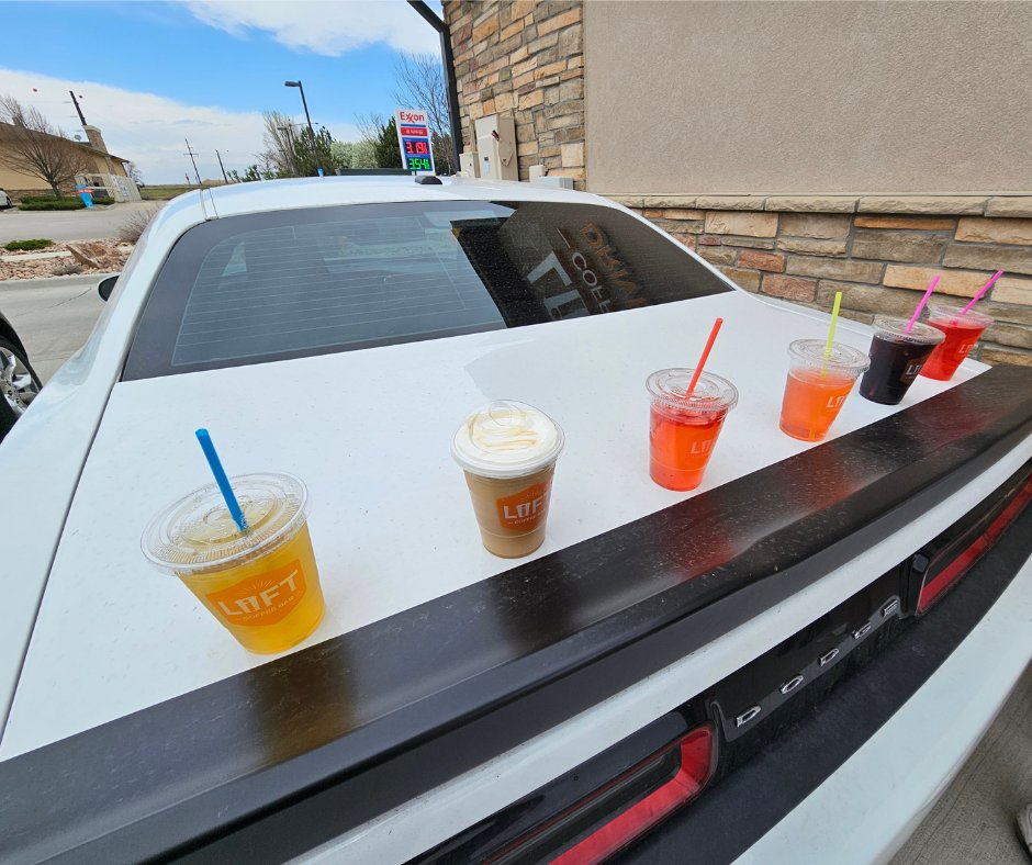 LiftCoffeeBar's tweet image. Happy Friday, friends! 🎉
Here’s to the perfect sip to start your day.

Whether you're easing into the weekend or powering through a busy Friday, we’ve got the perfect sip to match your vibe. ☕✨

#GetHappy #LiftCoffeeBar #GetLifted #LiftedSummer #SummeVibes #SummerSips #Cheers