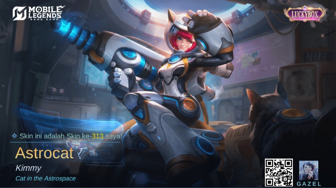 ragapermana69's tweet photo. Saya baru saja mendapatkan Skin baru Astrocat di Mobile Legends: Bang Bang! Ayo kita berhadapan melawan Player MOBA terbaik dunia bersama-sama! 
https://t.co/emFwhrjvvc https://t.co/zSWtyx89aN