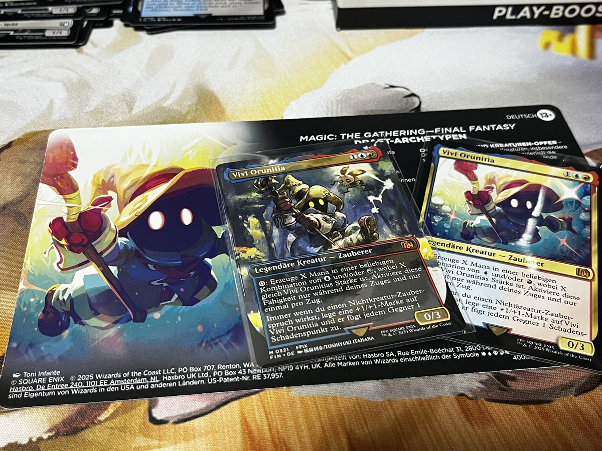 d3576MTG 迷える黒魔道士、ビビ FIN)迷える黒魔道士、ビビ(0321)(ボーダーレス)(アーティスト)(F