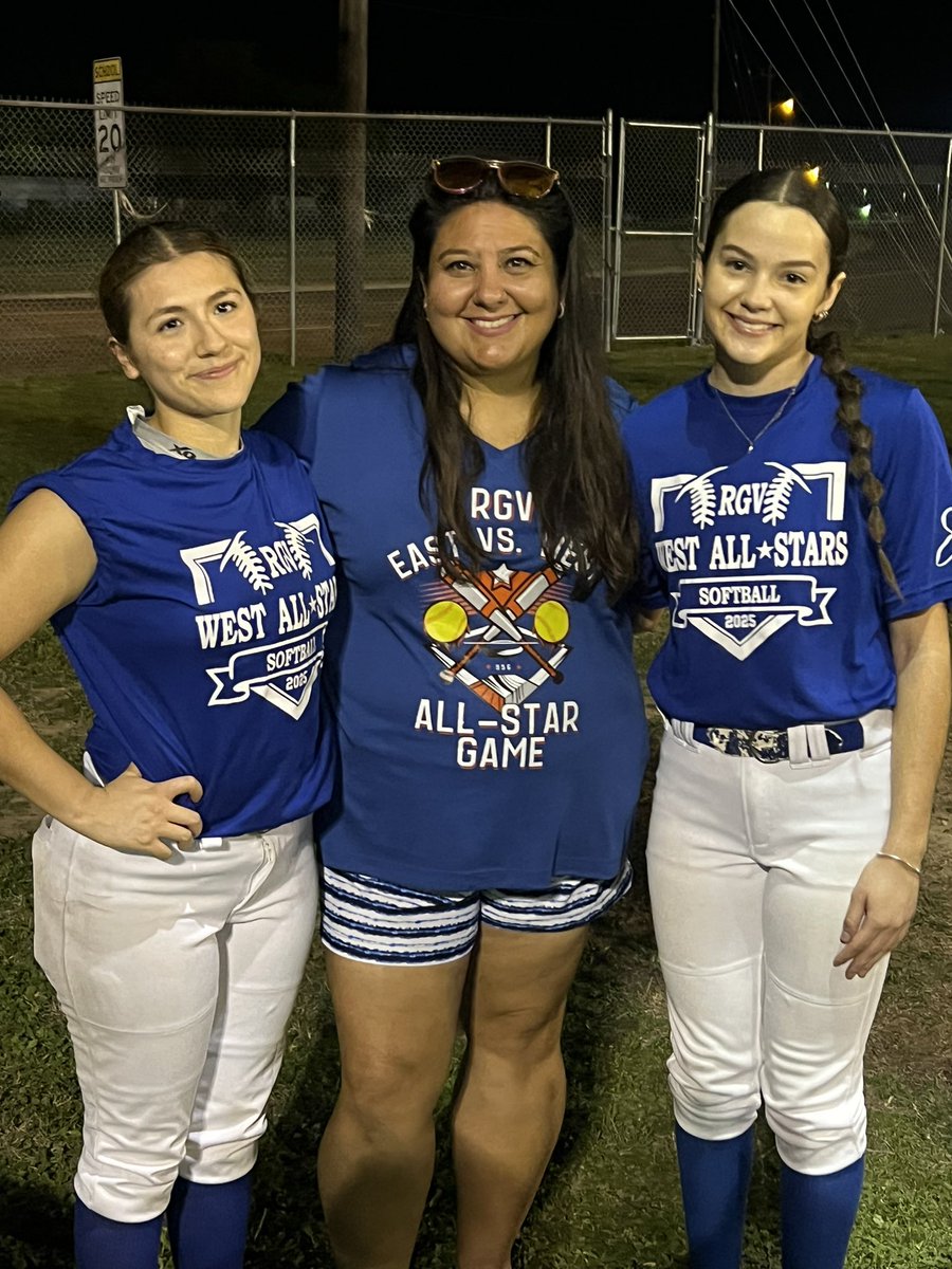 RoweSoftball's tweet photo. Congratulations to our All Stars, Savanah Garcia and Addison Espinosa on bringing home the W for the West! 

Addison played in almost every inning of the game as a hitter and runner scoring 8/15 Wests runs! She also played
5 innings in RF and LF where she made numerous catches! https://t.co/oYFArHDqBQ