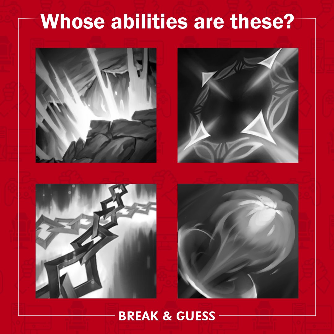 KITKATGaming's tweet image. Think you know every champ ability out there?
Prove it and name the 4 champs these abilities belong to! 👇