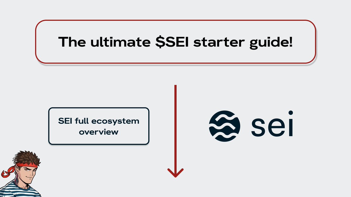 bojmats's tweet image. With the increase in $SEI price, a lot of new people have been joining the @SeiNetwork ecosystem,
So i made the ultimate starter guide to the ecosystem, here's everything you need to know🧵