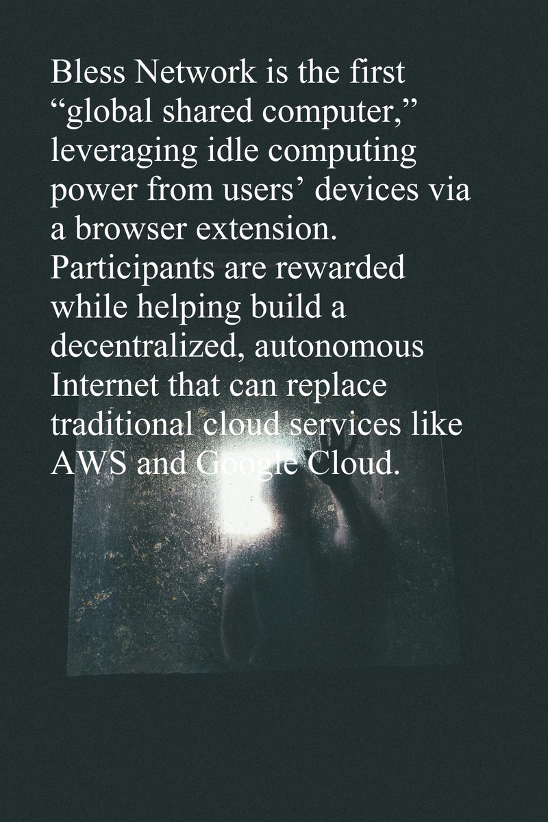 SnTrn54460264's tweet image. Bless Network is a decentralized computing network that allows users to share their resources and earn rewards, aiming to build a cloud computing platform that replaces traditional centralized services.
#BlessProtocol #Web3 #ZKP #PrivacyFi #Crypto #DeFi
@KaitoAI @theblessnetwork