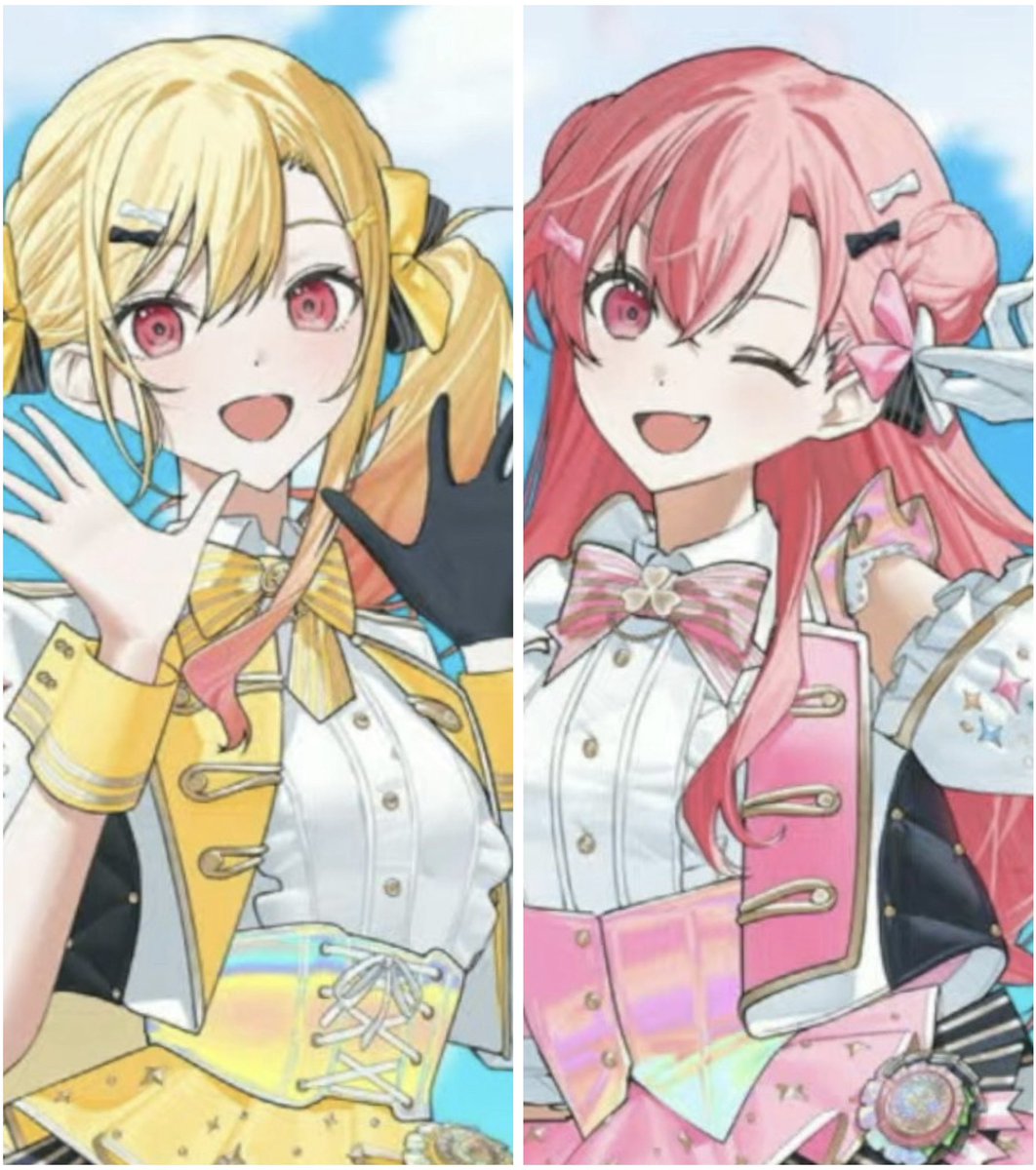 咲希ちゃんと愛莉ちゃんの髪型似てるの
もしかして咲希ちゃん推しに寄せていってます？

😇😇😇