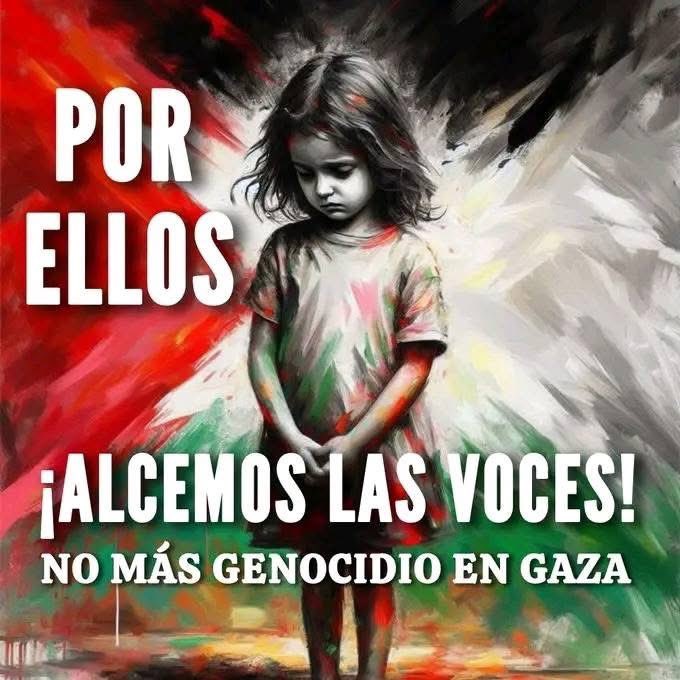 Por ellos, por los más pequeños del mundo, 🗺️ ¡¡¡ Alcemos las voces !!! Y bien fuerte 💪 NO MÁS GENOCIDIO EN GAZA ..El mundo quiere PAZ ✌🏻 NO GUERRA. Desde #Cuba también alzamos nuestras voces 🇨🇺

#PorCamagüeyTodo  #CamagüeyRindeCuenta 
<a href="/YaimyrB/">Yaimyr Victoria Basulto</a> <a href="/arleen_radio88/">Arleén</a> <a href="/ayleralmarales/">ayleralmarales</a>