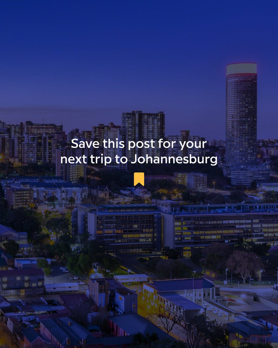Do you want to find out some secret spots in Johannesburg?
Check these out 👇

✨Gold Reef City Mines
✨Melville’s Hidden Cafés

📍Save this for your next trip to Jozi!
Know any other gems in Johannesburg?
Share your fave spots in the comments.