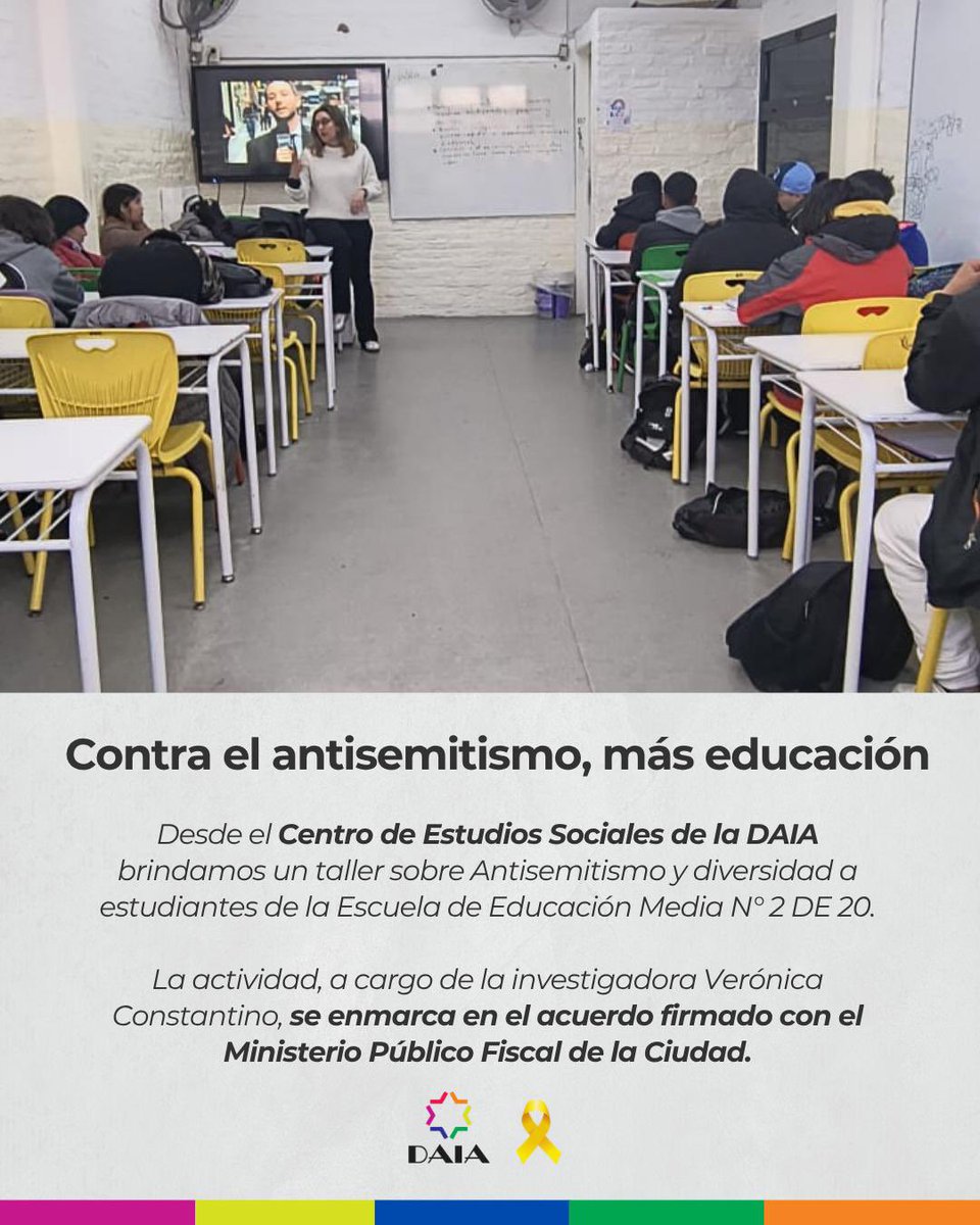 FOPACOSI's tweet image. "Adoctrinamiento del sionismo al pueblo argentino"...