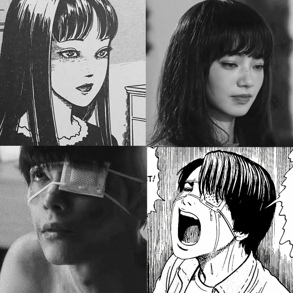 伊藤潤二さんの漫画読むたび、
実写化するなら絶対
小松菜奈さんと吉沢亮さんでお願いします…と
誰にともなく祈っている
こんなに伊藤潤二作画な人間いる？