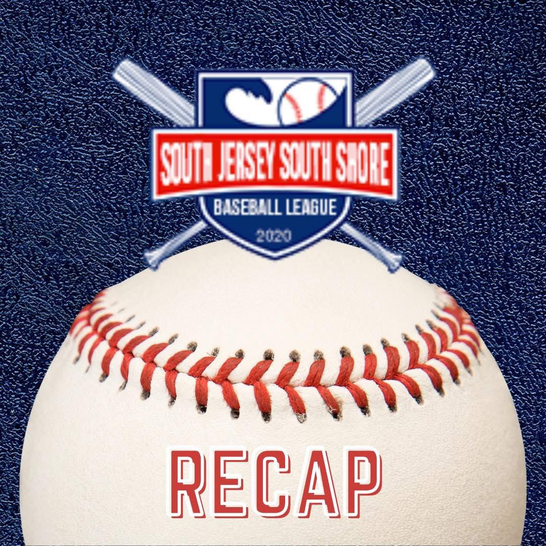 sjssbl's tweet image. Last night in The SJSSBL 
📆6/26

Absecon BlackJacks 8
EHT Eagles 1

South Jersey Surf 10
Ventnor Baysox 0

Buena Blue Dawgs 7
Hammonton Hot Shots 3