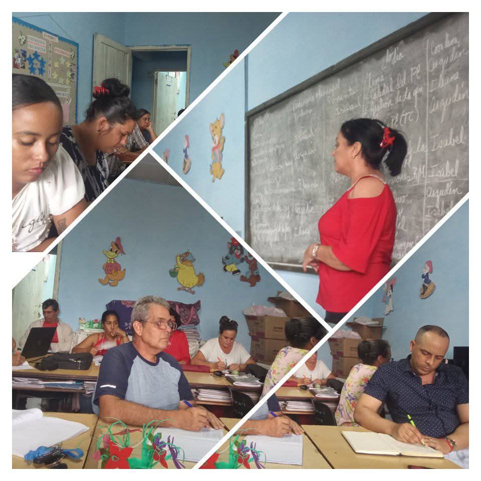 La Direccion General de Educación desarrolla sesiones de preparación para el Seminario Municipal del Curso Escolar 25-26, que se realizará los días 8,9 y 10 de julio en #Guane #PinardelRío #Cuba