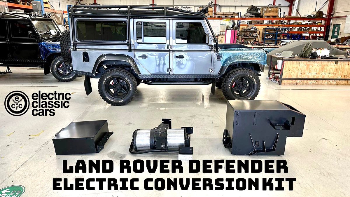 elecclassiccars's tweet image. Want to know more about our latest Land Rover electric conversion kit? Check out our latest YouTube episode. youtu.be/61dHQVAWz3U?si… ⚡️💪👍 #landrover #landroverdefender #electricconversionkit #electricconversion #electriclandrover