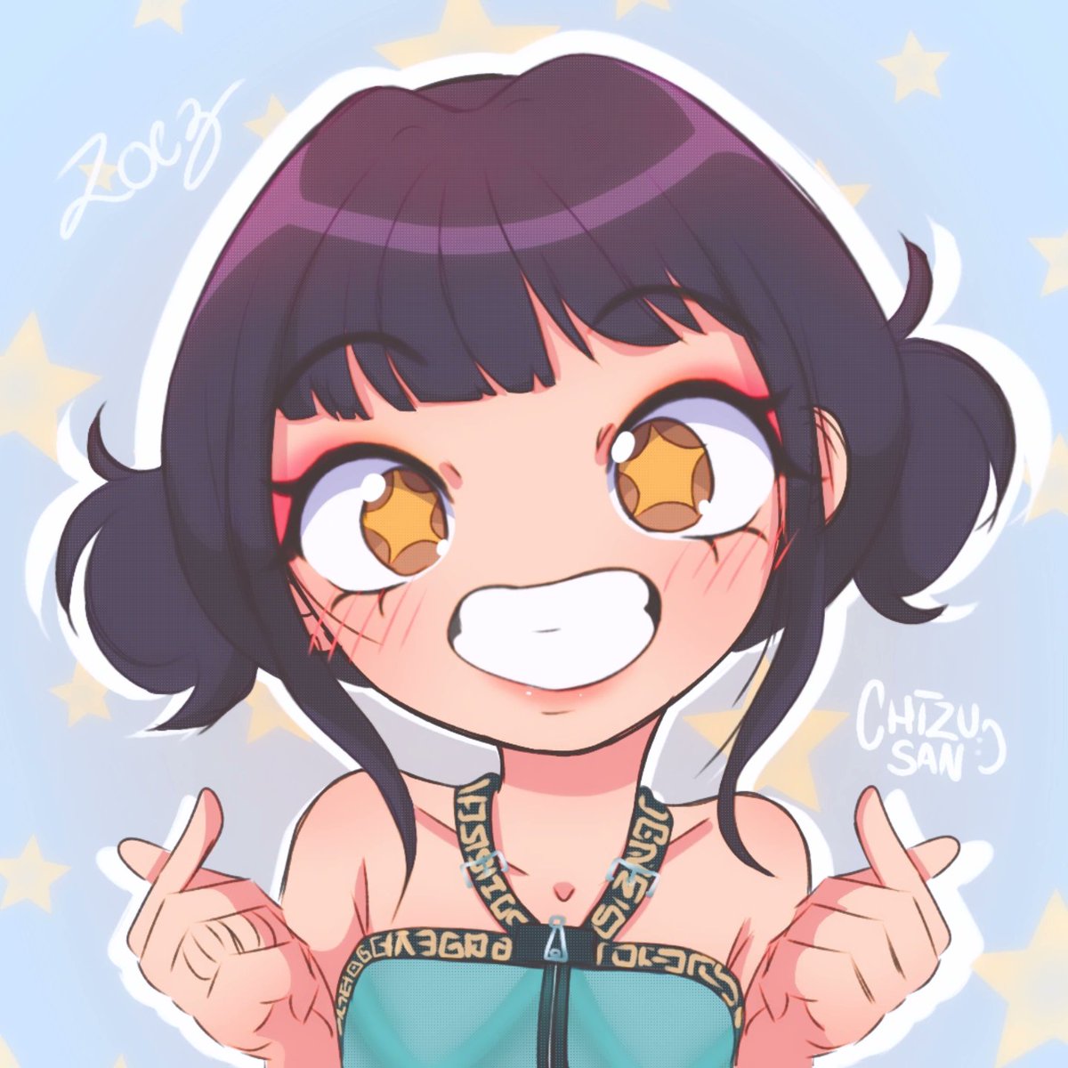 Latortillaconq1's tweet image. Zoey 🫣❤️
I loved the movie very much!!! Drawing to appreciate Zoey's beauty  #demonhunterkpop #Netflix #netflixoriginal #art #drawing #zoeykpopdemonhunters #KPOPDEMONHUNTERS #kpopdemonhuntersfanart