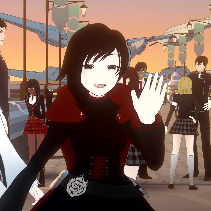 LlTTL3R3D's tweet image. ⠀
  ( Grimm slaying machine. Eats her burgers plain. )
⠀