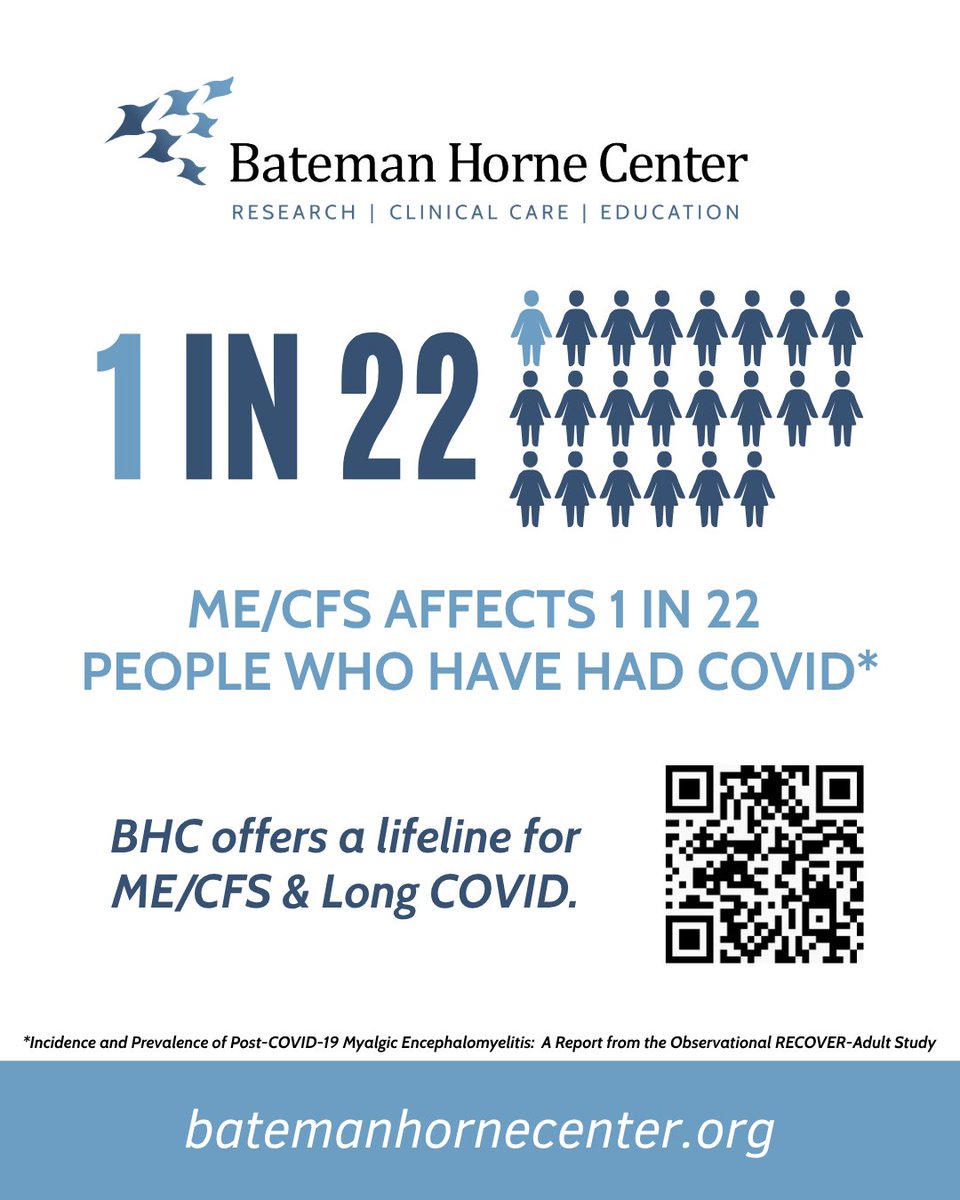 BatemanHorne's tweet image. A recent NIH study shows 4.5% of adults post-COVID now meet criteria for ME/CFS. That’s nearly 1 in 22 Americans. Our guide helps providers recognize it. Your $5 makes that happen.
💙 loom.ly/q08sVxQ
#ClinicalCareGuide #LongCOVID #MECFS @openmedf