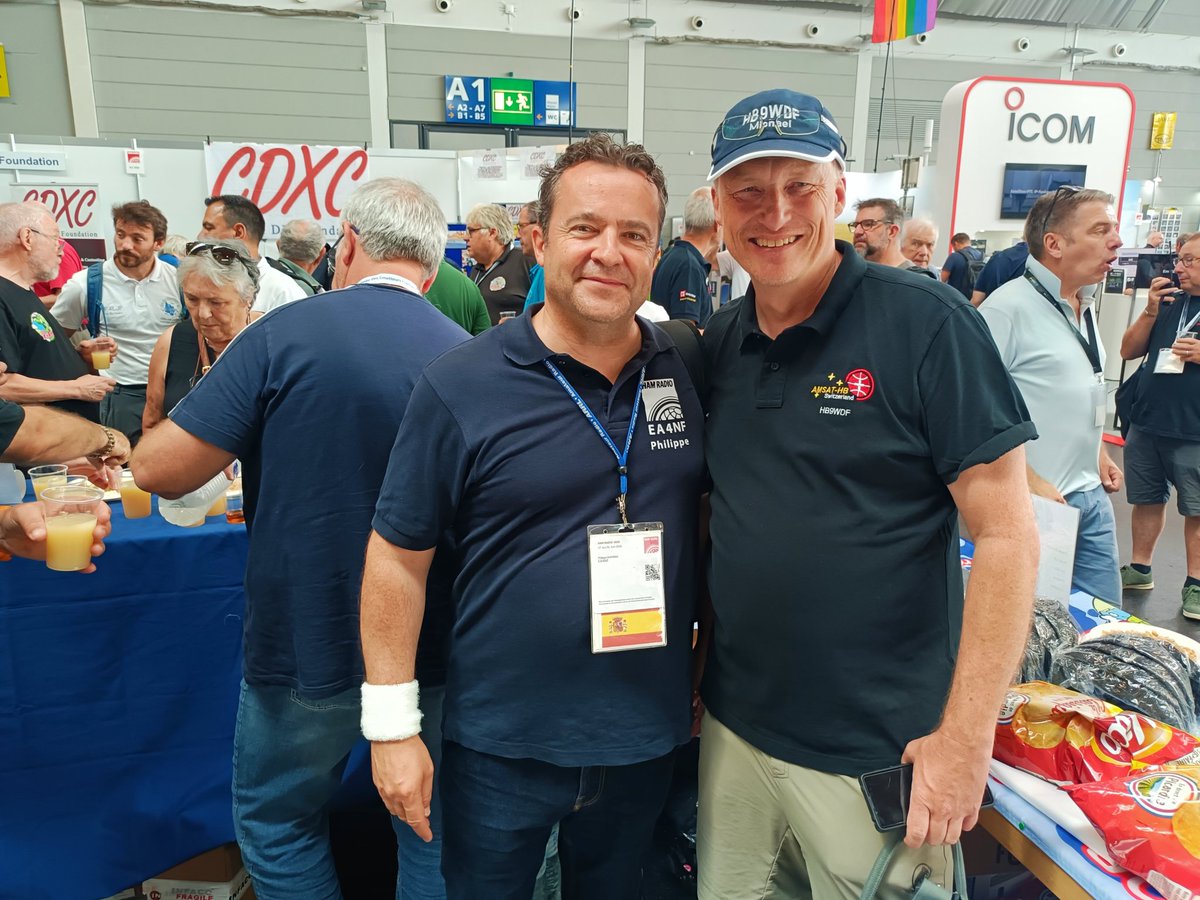 🇪🇸 EA4NF Philippe 🛰️ (@ea4nf_sat) on Twitter photo 🇩🇪 𝗛𝗔𝗠 𝗥𝗔𝗗𝗜𝗢 𝟮𝟬𝟮𝟱 🇪🇺
DAY 1
Thanks to <a href="/Amsat_hb/">AMSAT-HB</a> and Michael <a href="/hb9wdf/">Michael Lipp, hb9wdf</a> for their kind present at #HAMRADIO2025
<a href="/amsatf/">Amsat-f</a> <a href="/ref_info/">REF</a> <a href="/ure_es/">Unión de Radioaficionados Españoles</a> #AMSATRovers <a href="/GridMasterMap/">GridMasterMap</a> <a href="/MDXClub/">Mediterraneo DX Club</a> <a href="/amsatdl/">AMSAT-DL</a> #satdx #dx #satportable #amsat 🇩🇪 𝗛𝗔𝗠 𝗥𝗔𝗗𝗜𝗢 𝟮𝟬𝟮𝟱 🇪🇺
DAY 1
Thanks to <a href="/Amsat_hb/">AMSAT-HB</a> and Michael <a href="/hb9wdf/">Michael Lipp, hb9wdf</a> for their kind present at #HAMRADIO2025
<a href="/amsatf/">Amsat-f</a> <a href="/ref_info/">REF</a> <a href="/ure_es/">Unión de Radioaficionados Españoles</a> #AMSATRovers <a href="/GridMasterMap/">GridMasterMap</a> <a href="/MDXClub/">Mediterraneo DX Club</a> <a href="/amsatdl/">AMSAT-DL</a> #satdx #dx #satportable #amsat