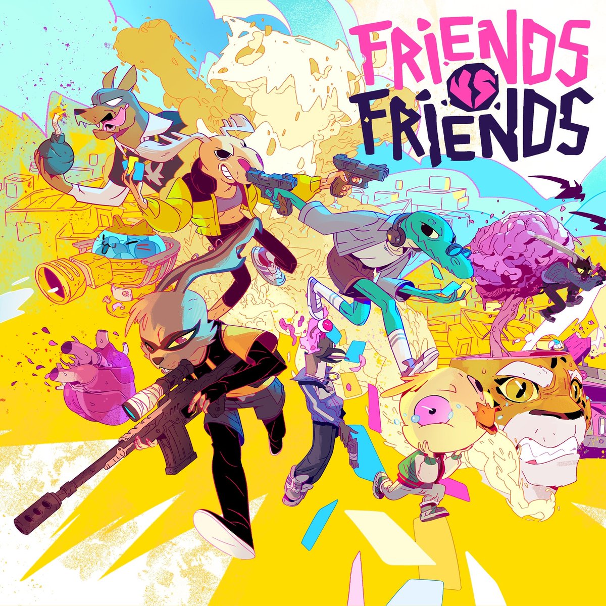 UsagiKaede1's tweet photo. 🔴ATTENTION VTUBERS🔴

I want to host a Friends vs Friends Vtuber tournament to raise money for Extra Life!

FVF is a card based PVP FPS.
ON SALE FOR $3!

Best of 5 Matches with Finals Best of 7.
Double Elim Bracket.

August 2nd!

#Envtuber #Vtuber
🔽Join Discord if Interested🔽 https://t.co/h3dbwXIwsI