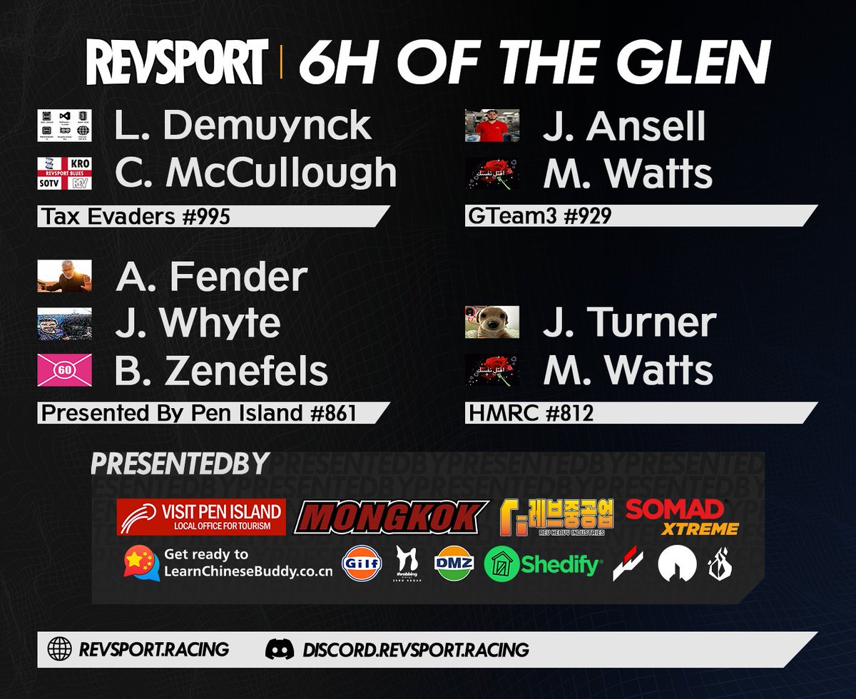 4 TEAMS. 2 TIME SLOTS. 11PM BST TONIGHT. 1PM BST TOMORROW. SEE YOU THERE.