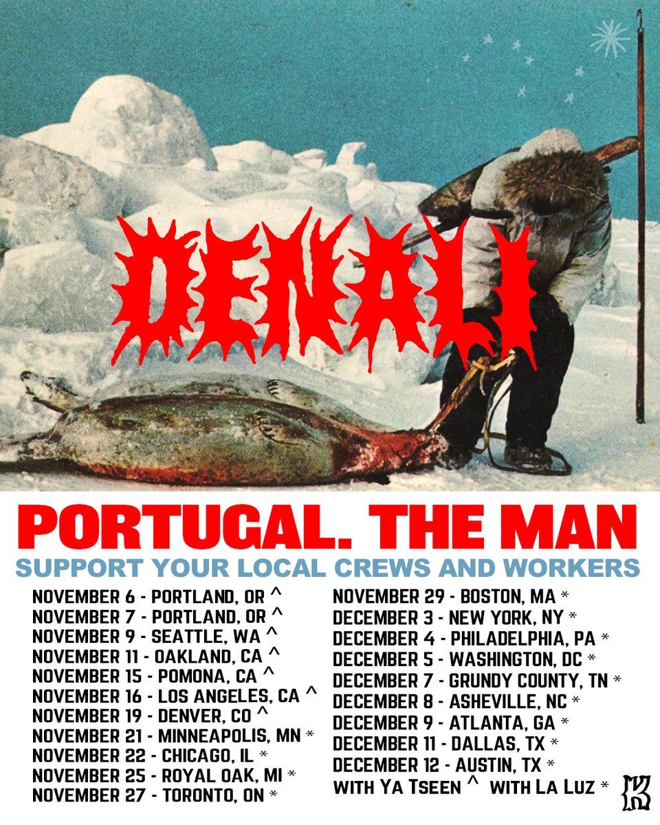 Ya Tseen (@ya_tseen) on Twitter photo Tour Alert đź“· Supporting <a href="/portugaltheman/">Portugal. The Man</a> on a run of shows across the West Coast! portugaltheman.com/tour/ Tour Alert đź“· Supporting <a href="/portugaltheman/">Portugal. The Man</a> on a run of shows across the West Coast! portugaltheman.com/tour/