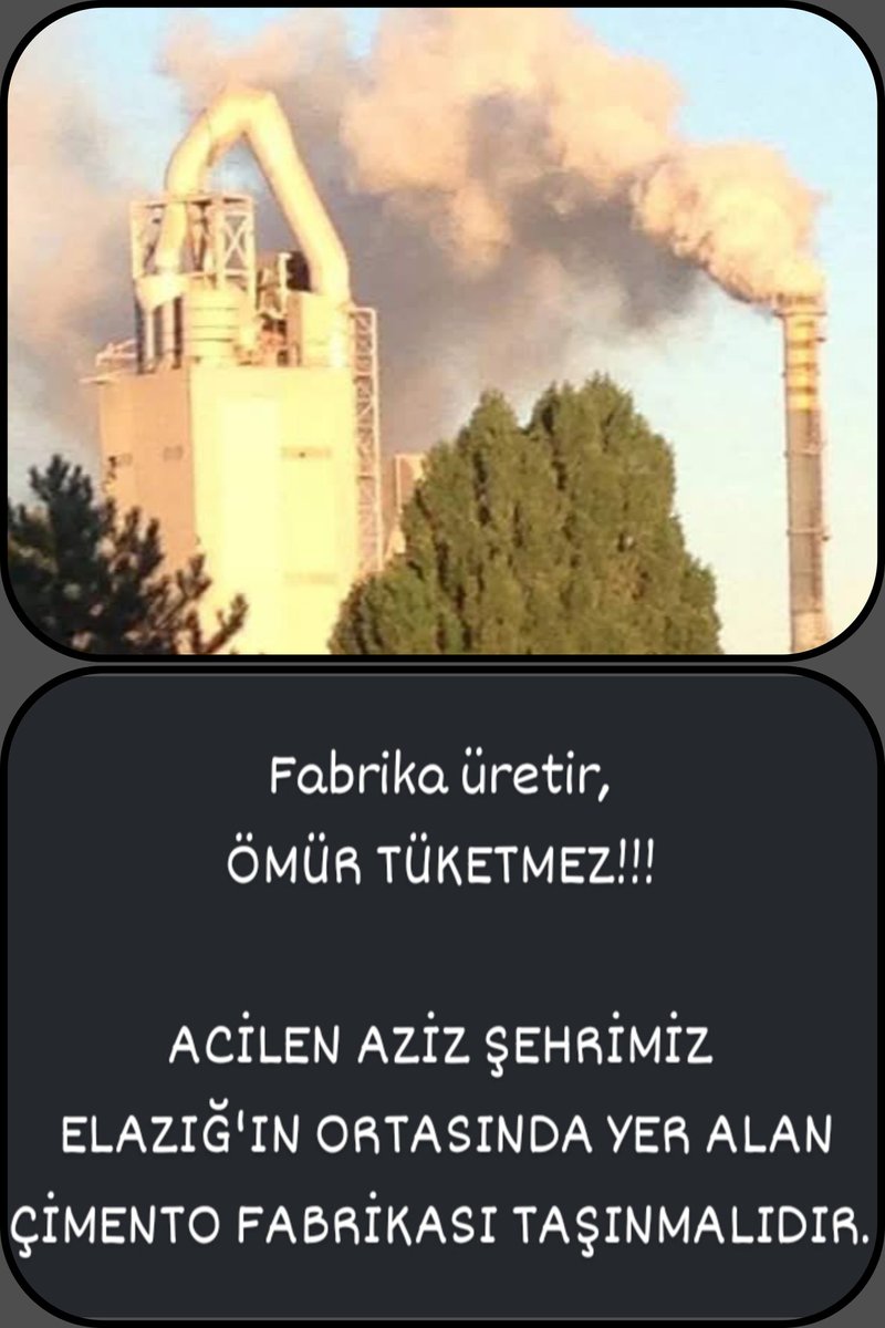 #ElazığZehirSoluyor