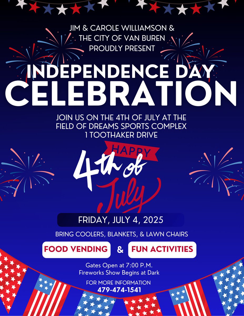 1 week away from Independence Day!