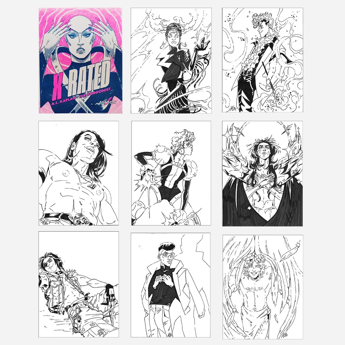 Kinetic Collectibles (@collectkinetic) on Twitter photo Available now- new <a href="/alkcomics/">A.L. Kaplan ECCC K30🌈✨</a> original art!
Joining new covers and pages from Absolute Flash #4 and DC Pride are copies of his X-RATED Zine- each with a piece of original art!
Check it all out in his store, linked below:
alkcomics.bigcartel.com Available now- new <a href="/alkcomics/">A.L. Kaplan ECCC K30🌈✨</a> original art!
Joining new covers and pages from Absolute Flash #4 and DC Pride are copies of his X-RATED Zine- each with a piece of original art!
Check it all out in his store, linked below:
alkcomics.bigcartel.com