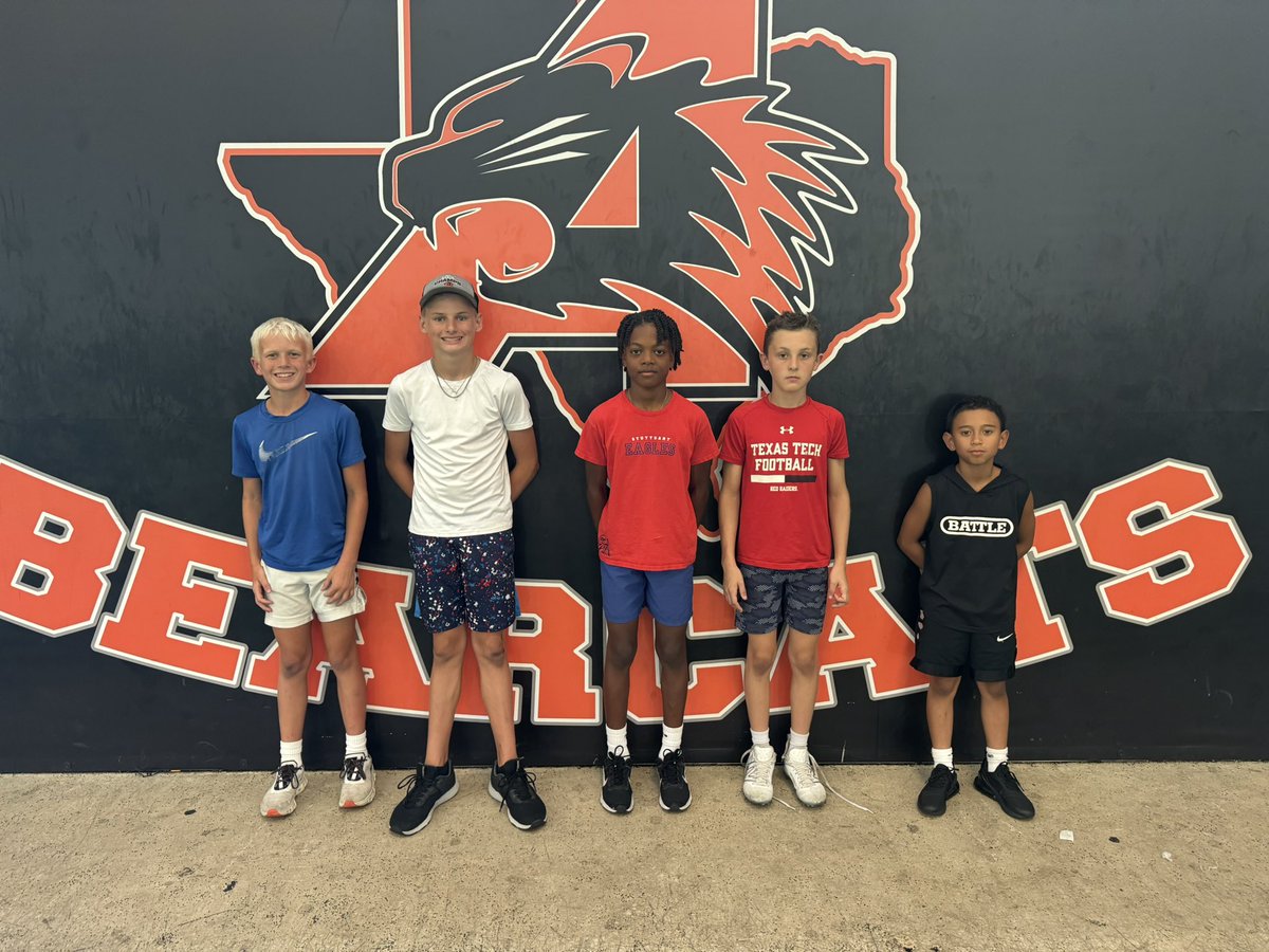Performance Course (@pcnowisthetime) on Twitter photo June 2025 ✅
The Bearcats of <a href="/AledoHFC/">AledoFootball</a> have absolutely crushed the front half of the summer and earned a good break before the heat cranks up in July!
Huge S/O to our ⭐️s of the Week! June 2025 ✅
The Bearcats of <a href="/AledoHFC/">AledoFootball</a> have absolutely crushed the front half of the summer and earned a good break before the heat cranks up in July!
Huge S/O to our ⭐️s of the Week!